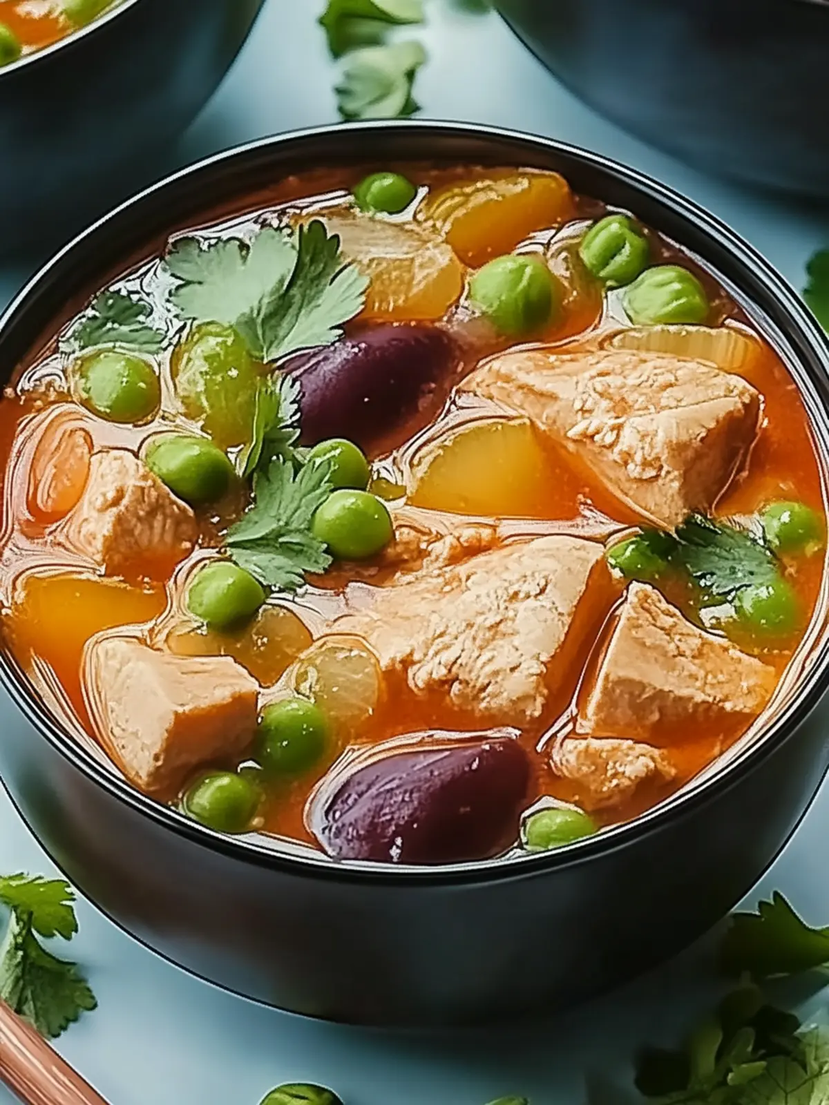 Langsamkocher Koreanischer Hähncheneintopf für Familien 2 Langsamkocher Koreanischer Hähncheneintopf