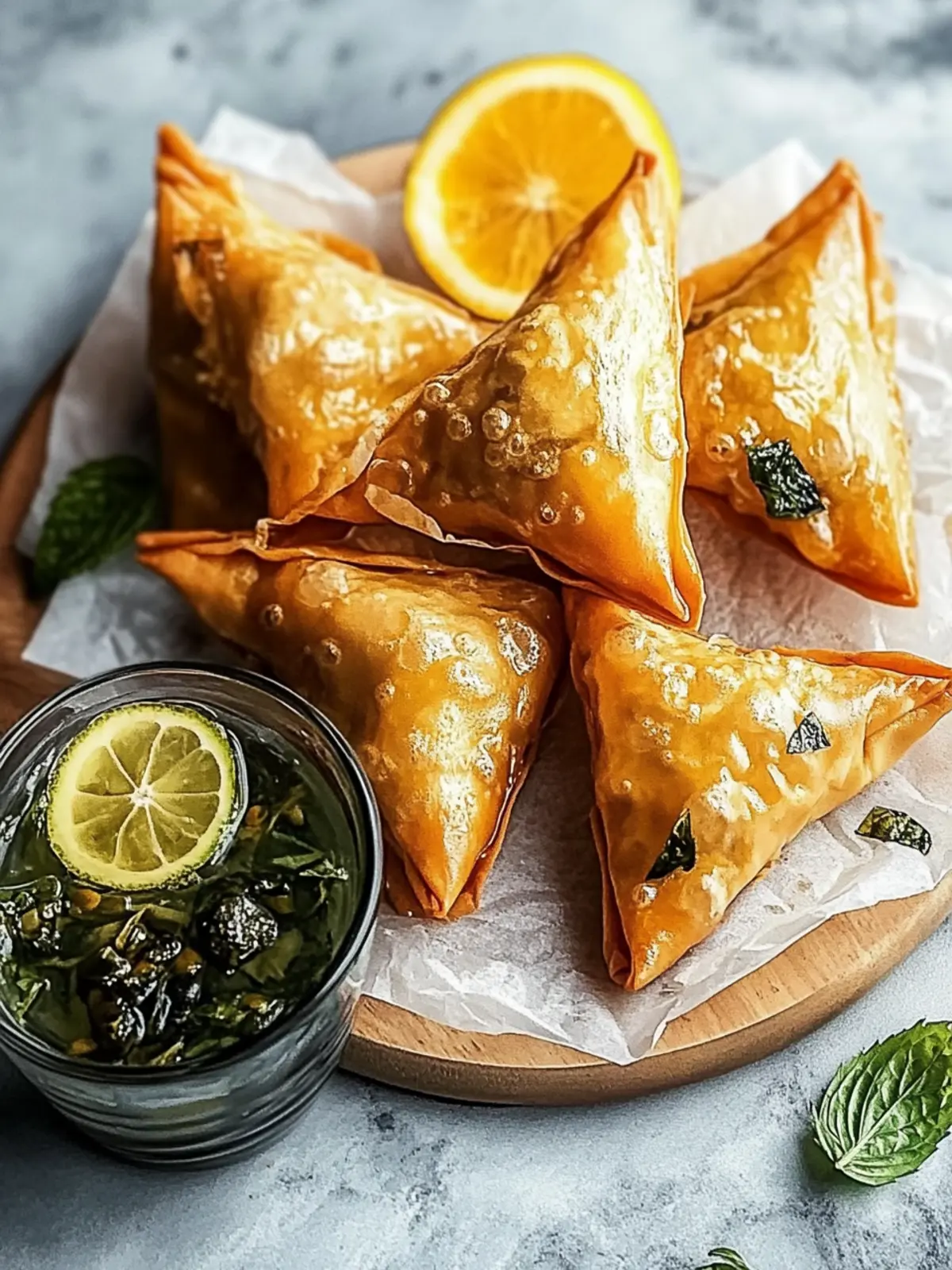 Marokkanische gewürzte Hähnchen-Briouats selbstgemacht 5 Marokkanische gewürzte Hähnchen-Briouats selbstgemacht