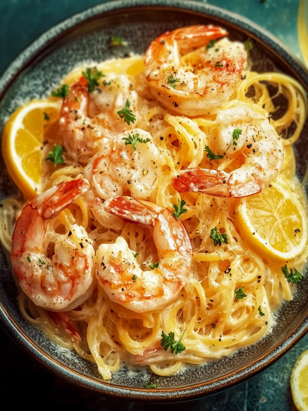 Cremige Garnelen-Pasta in nur 20 Minuten 2 Cremige Garnelen-Pasta