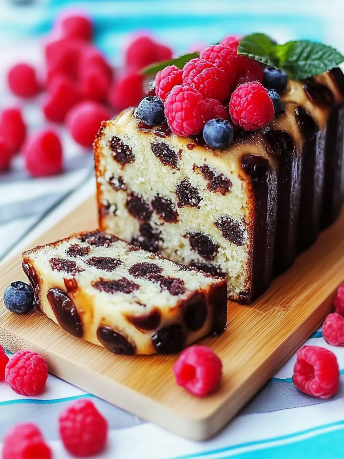 Himbeer Dunkle Schokolade Bananenbrot selber machen 4 Himbeer Dunkle Schokolade Bananenbrot selber machen