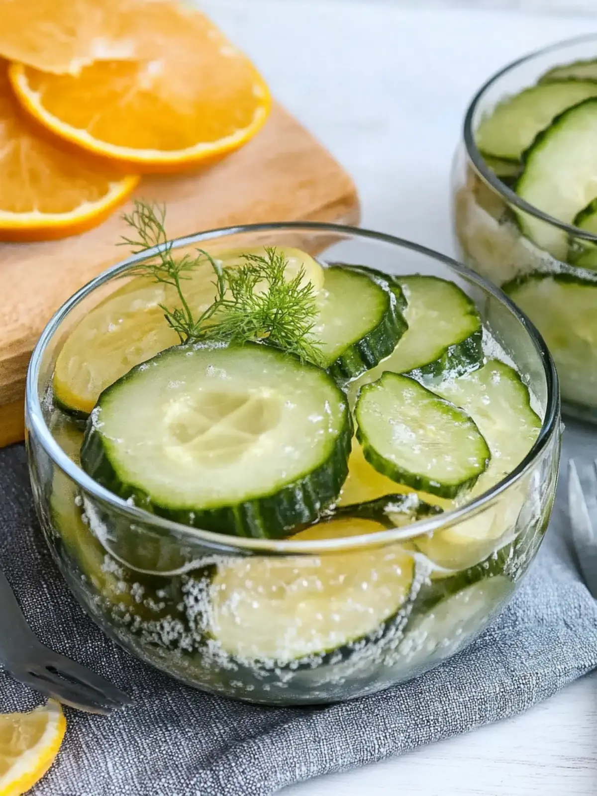 Klassischer Gurkensalat mit Dressing für jeden Anlass 5 Klassischer Gurkensalat