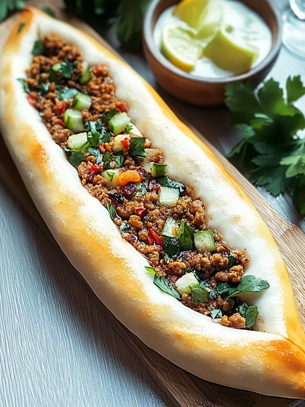 Türkische Pide mit Hackfleisch: Das perfekte Rezept 3 Türkische Pide mit Hackfleisch