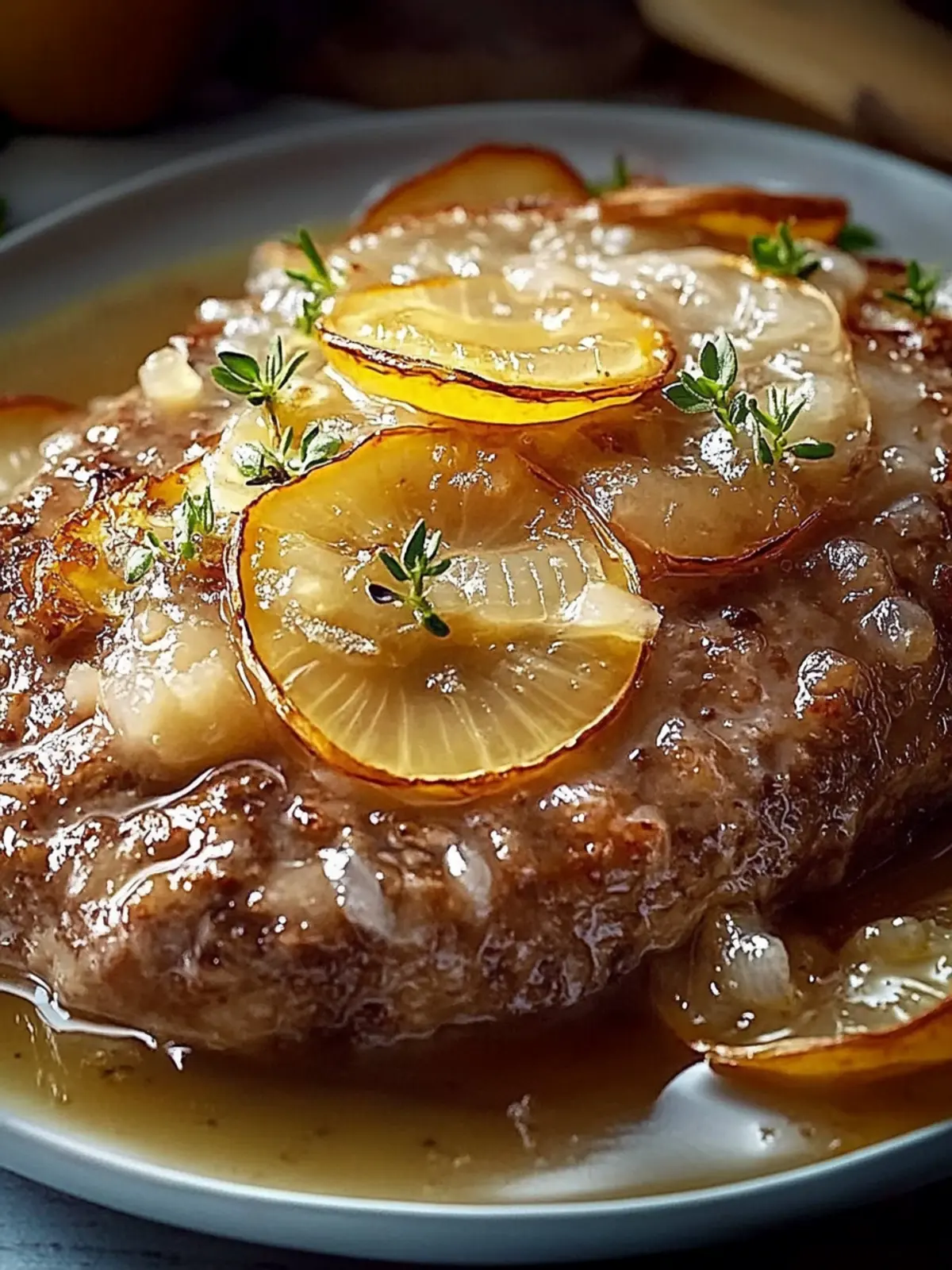 Französischer Zwiebelhackbraten – Ein Herzhaftes Festmahl 2 Französischer Zwiebelhackbraten