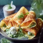 Graved Lachs mit Kräutercrêpes: Ein Fest für den Gaumen 6 Graved Lachs mit Kräutercrêpes