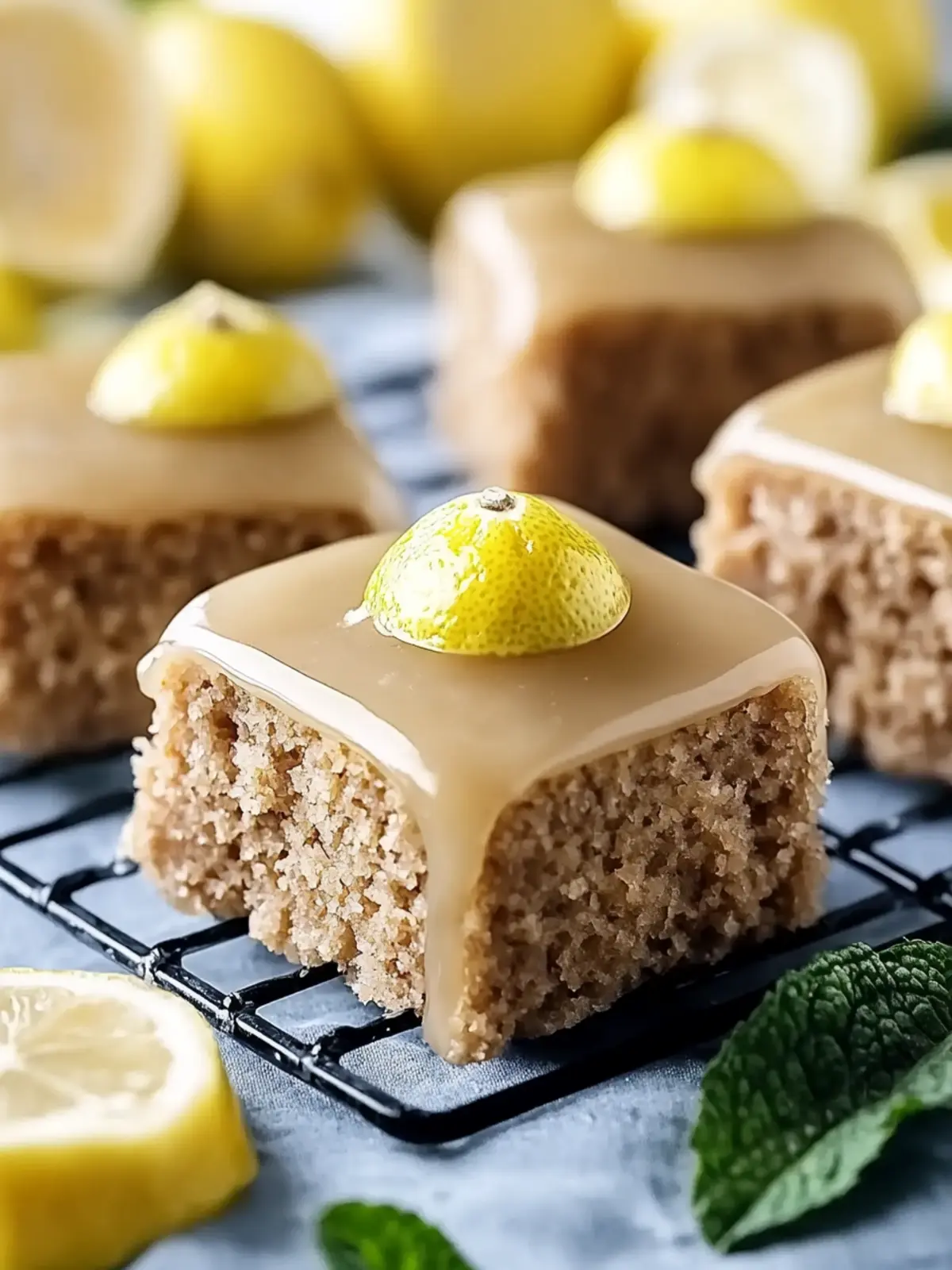 Bananenbrot Brownies mit braunem Butter Frosting 4 Bananenbrot Brownies