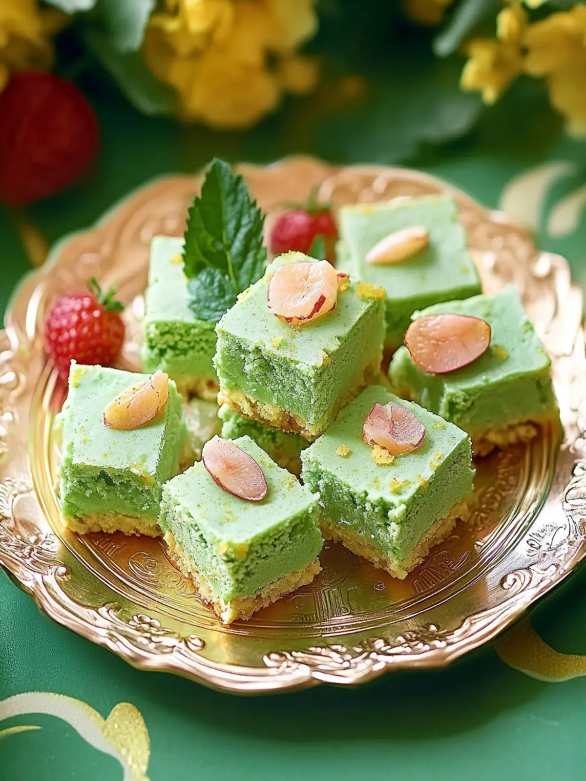 Pistazien-Burfi (No Sugar Syrup) Einfach Genießen 4 Pistazien-Burfi (No Sugar Syrup) Simply Enjoy