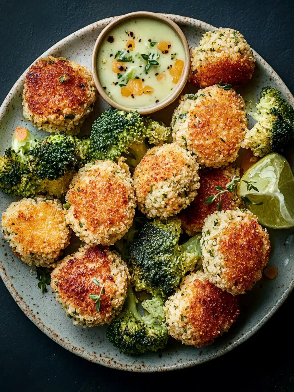 Gesunde Brokkoli-Hafer-Nuggets für Groß und Klein 3 Brokkoli-Hafer-Nuggets