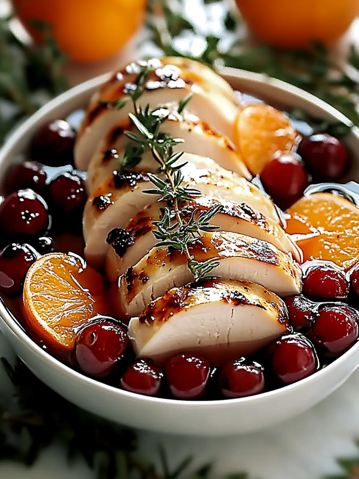 Cranberry Orange Hühnchen: Festlicher Genuss für Zuhause 5 Cranberry Orange Hühnchen