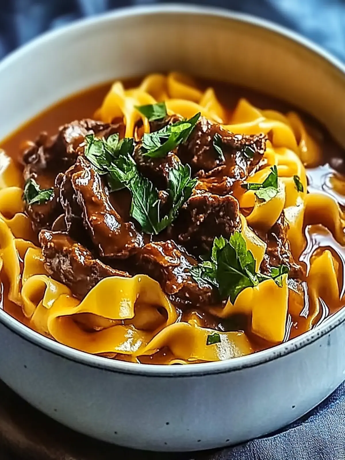 Koreanische Rindernudeln: Herzhafter Genuss aus dem Slow Cooker 5 Koreanische Rindernudeln