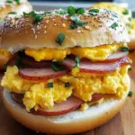 Frühstücksbagel-Sandwich für den perfekten Morgen 10 Frühstücksbagel-Sandwich