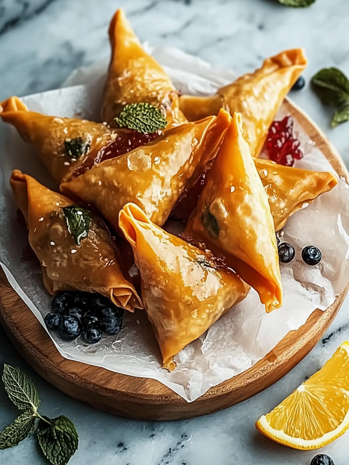 Marokkanische gewürzte Hähnchen-Briouats selbstgemacht 3 Marokkanische gewürzte Hähnchen-Briouats selbstgemacht