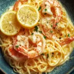 Cremige Garnelen-Pasta in nur 20 Minuten 7 Cremige Garnelen-Pasta