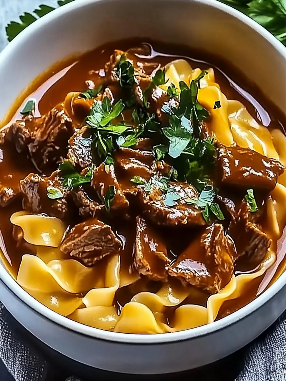 Koreanische Rindfleischnudeln für gemütliche Abende 4 Koreanisches Rindfleischnudeln