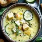 Cremige Zucchinisuppe: Frisch und Gesund genießen 44 Cremige Zucchinisuppe