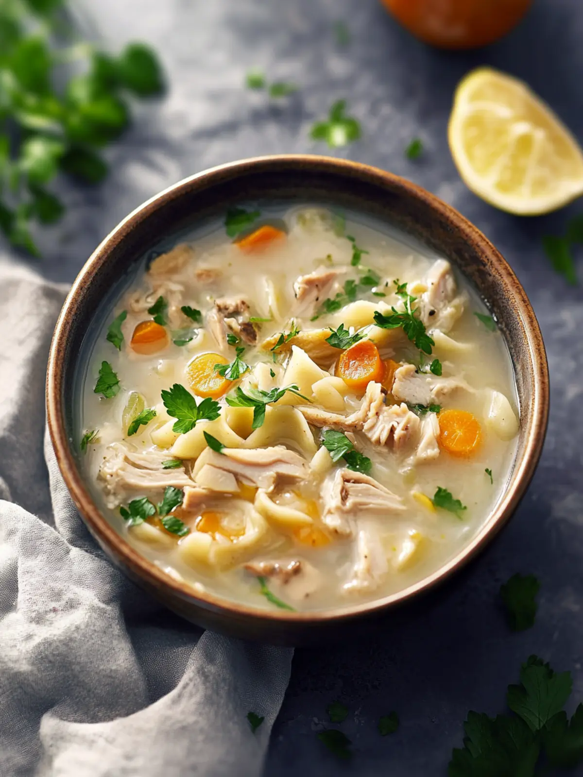 Schnelle Hühnersuppe für kalte Tage genießen 3 Schnelle Hühnersuppe