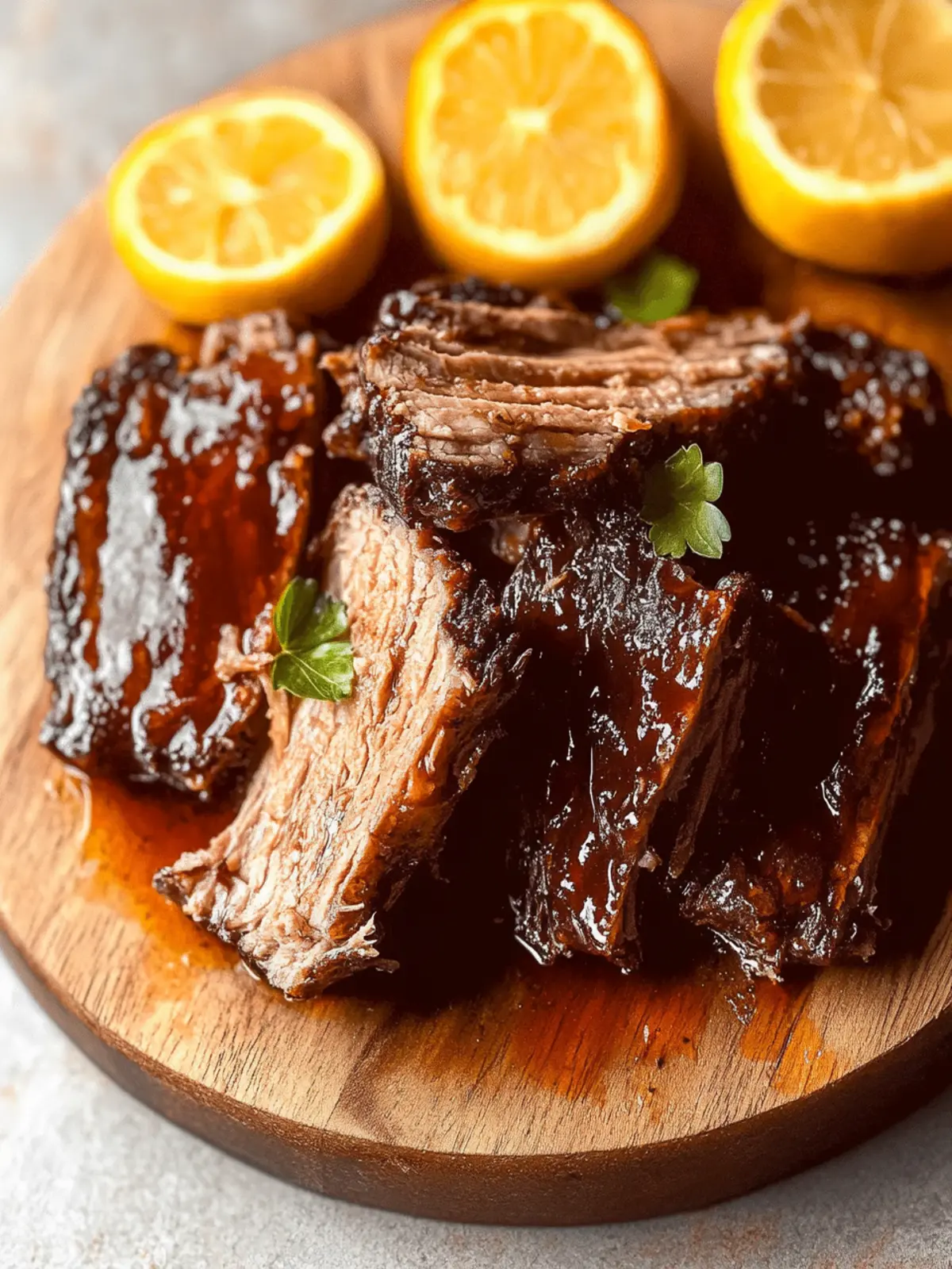 Saftiges Slow Cooker Barbecue Rindfleisch für Zuhause 3 Slow Cooker Barbecue Rindfleisch