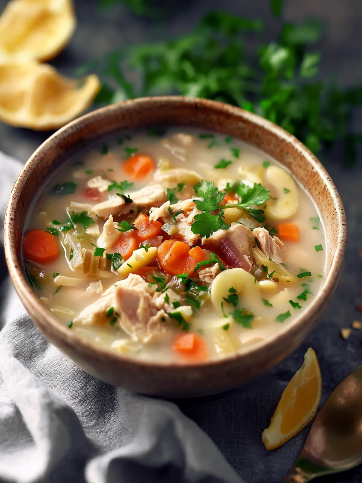 Schnelle Hühnersuppe für kalte Tage genießen 2 Schnelle Hühnersuppe