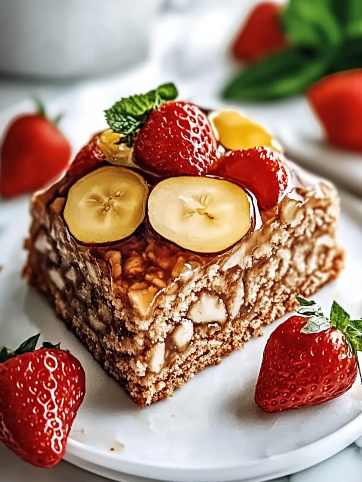 Erdbeer-Bananenbrot mit Überraschungs-Crunch genießen 2 Enjoy Strawberry-Banana Bread with Surprise Crunch