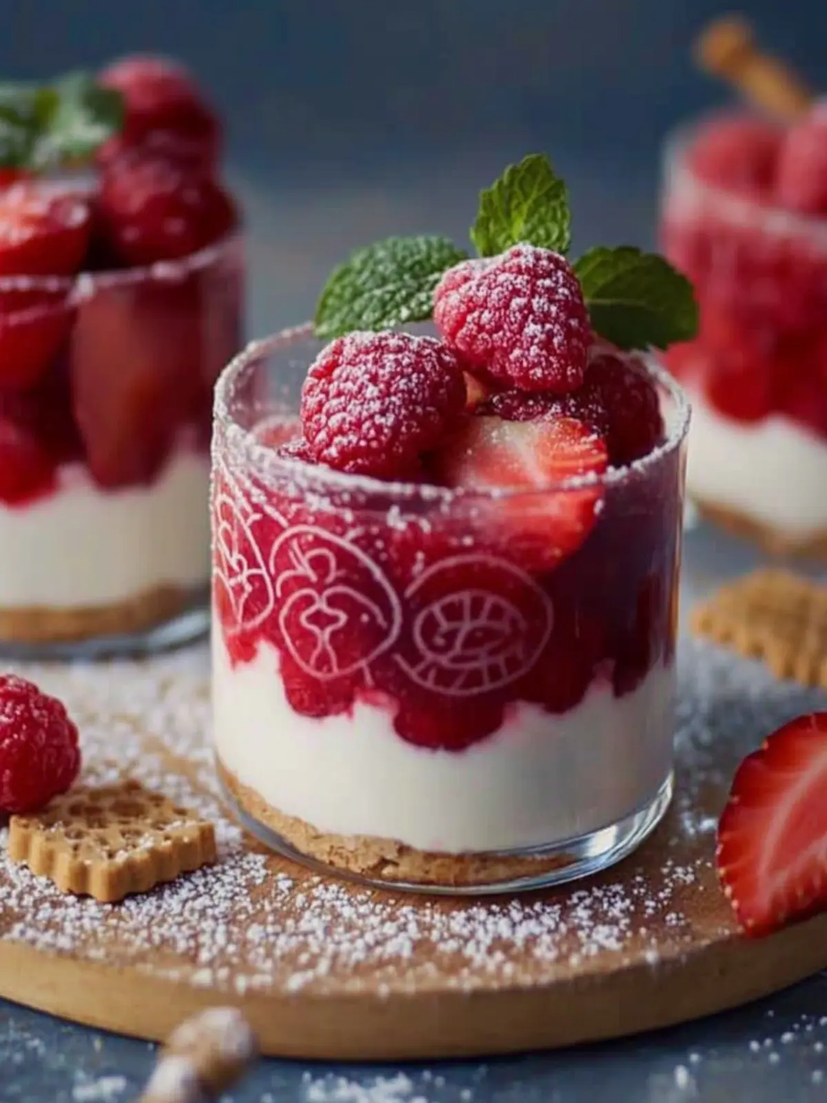 Spekulatius Dessert mit Himbeeren für Weihnachtsfreude 3 Spekulatius Dessert mit Himbeeren – Der perfekte Nachtisch für Weihnachten