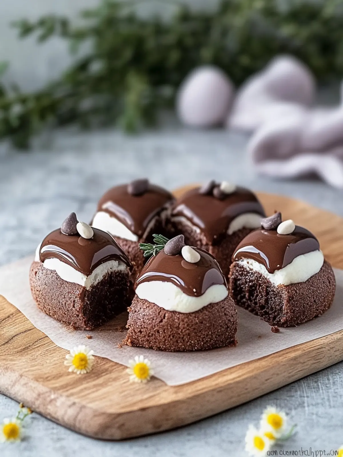 Schokoladenwolken – Himmlische Schoko Plätzchen für jede Feier 4 Schokoladenwolken – Himmlische Schoko Plätzchen
