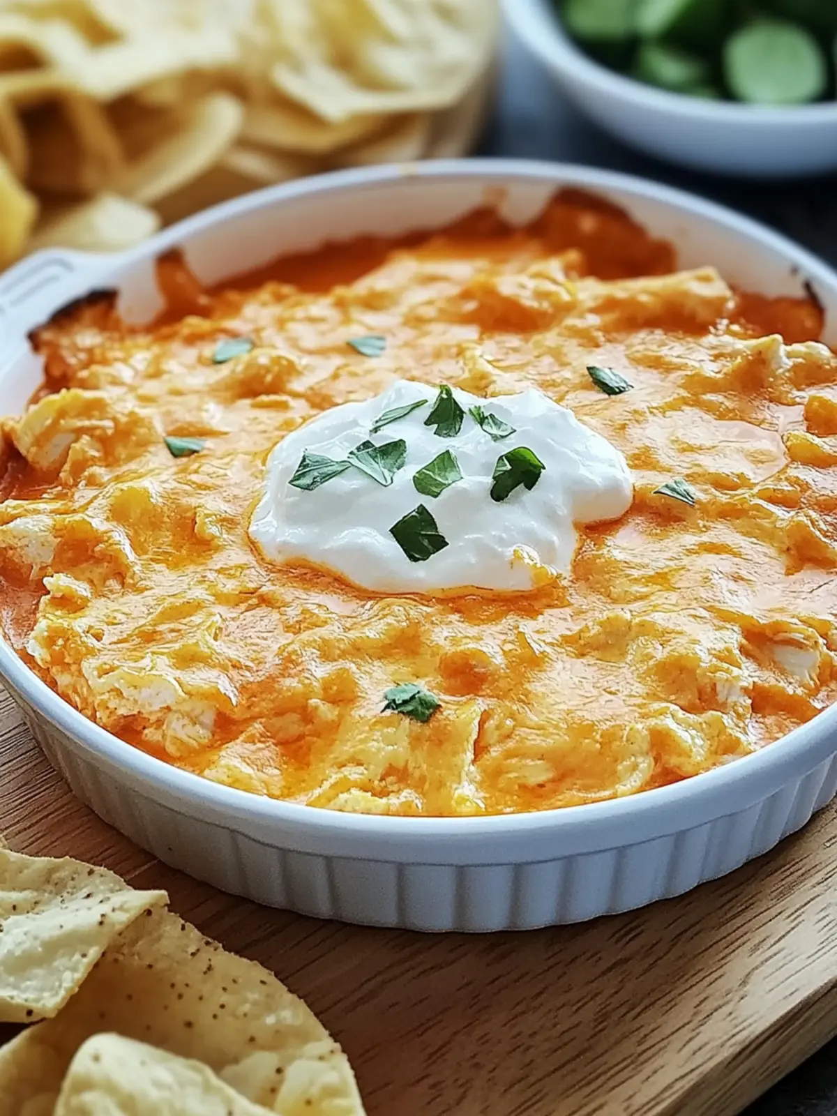 Frank's Red Hot Buffalo Hähnchen Dip für jede Party 2 Frank's Red Hot Buffalo Hähnchen Dip