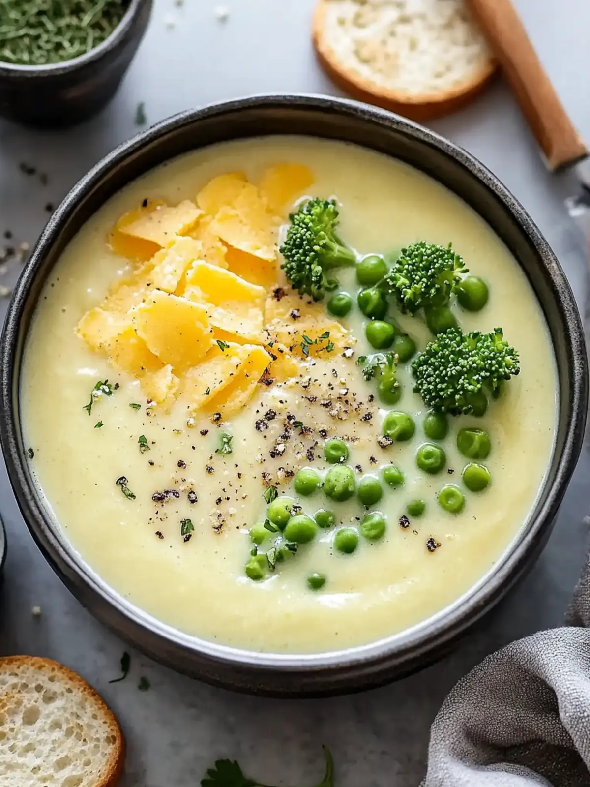 Einfache Panera Nachahmer Brokkoli Cheddar Suppe in 30 Minzeit 5 Einfache Panera Nachahmer Brokkoli Cheddar Suppe