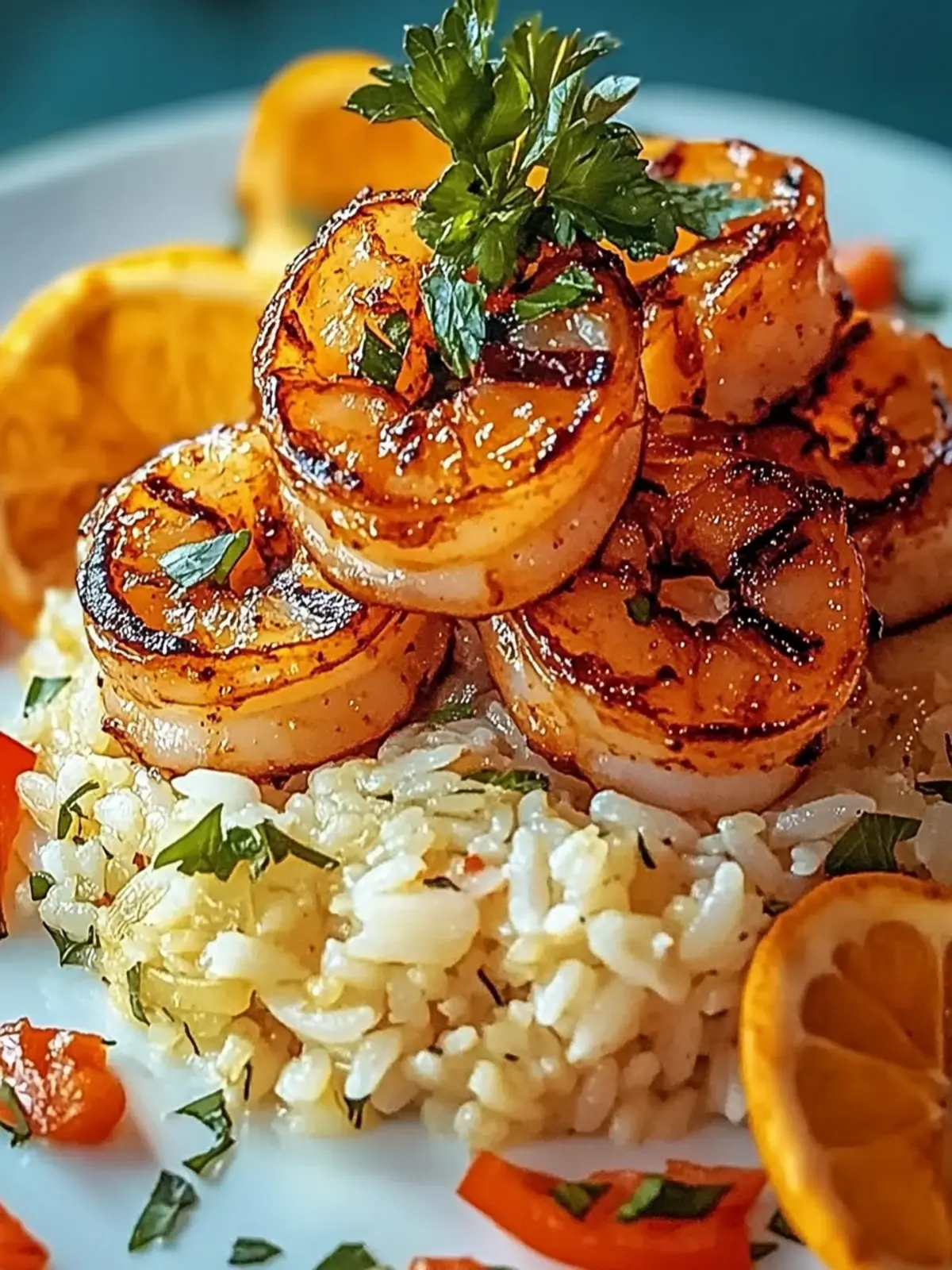 Garnelen Knoblauchbutter Reis für Genussmomente 4 Shrimp garlic butter rice: The simple recipe for moments of enjoyment