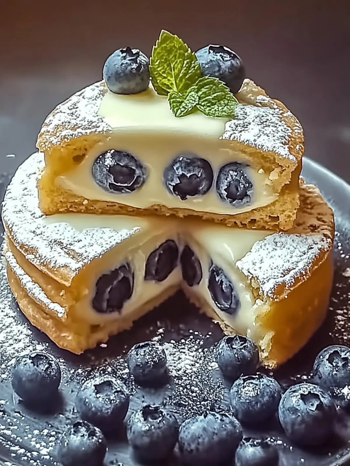 Käsekuchengefüllte Schokoladenkekse für Naschkatzen 5 Cheesecake-filled chocolate cookies for sweet tooths