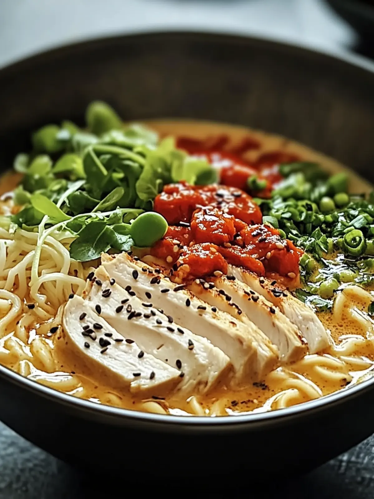 Heirate mich Hühnchen Ramen – Deine cremige Umarmung zuhause 2 Heirate mich Hühnchen Ramen – Cremiger Genuss für Zuhause