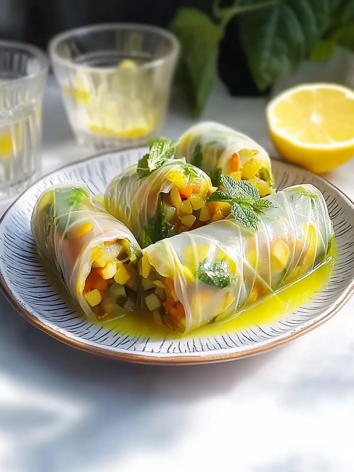 Vegane Kohlrouladen mit herzhaftem Füllung genießen 5 Vegane Kohlrouladen mit herzhaftem Füllung