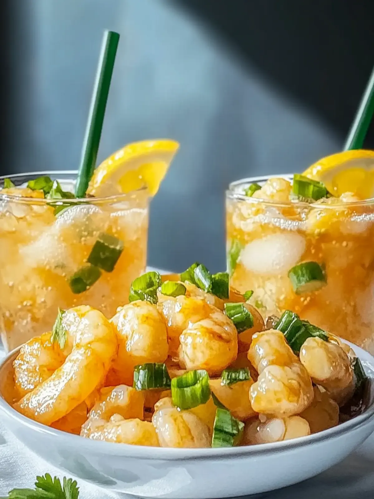 Garnelen gebratener Reis für schnelle, köstliche Genussmomente 2 Garnelen gebratener Reis