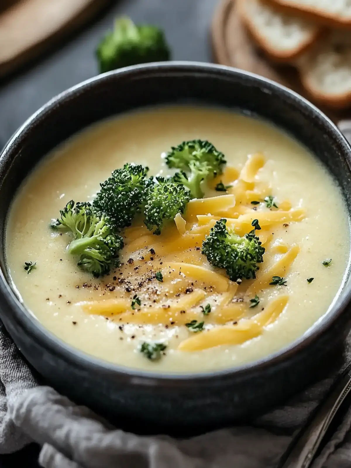 Einfache Panera Nachahmer Brokkoli Cheddar Suppe in 30 Minzeit 3 Einfache Panera Nachahmer Brokkoli Cheddar Suppe