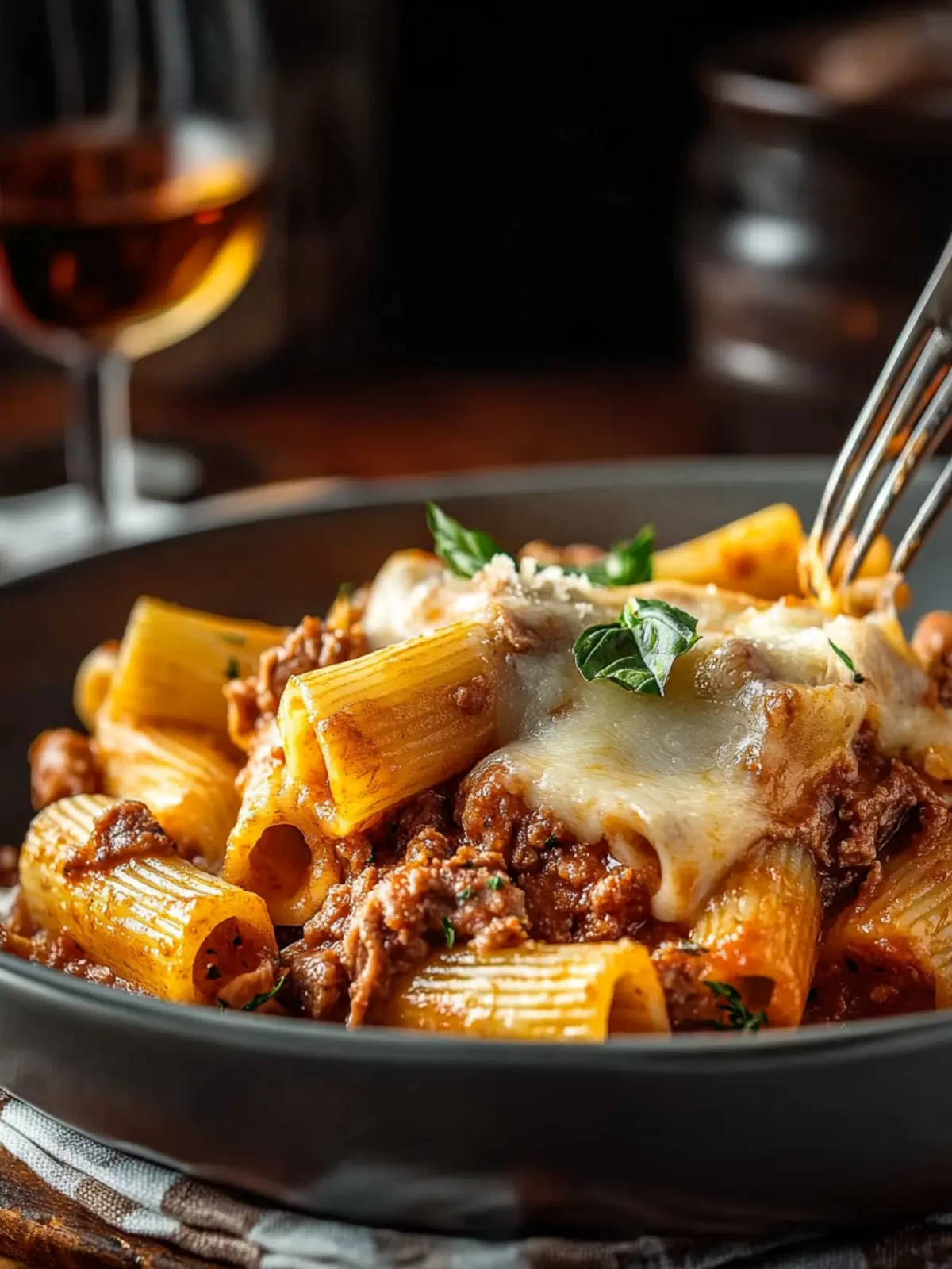 Überbackener Rigatoni-Auflauf mit Hackfleisch: Ein Klasiker für Alle 5 Überbackener Rigatoni-Auflauf mit Hackfleisch