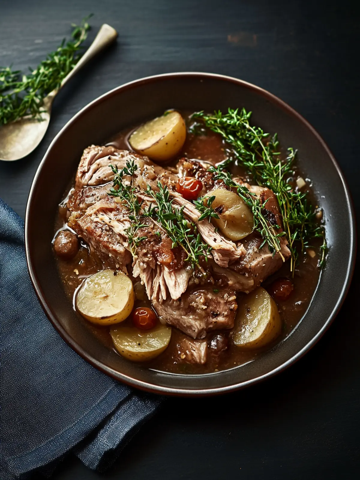 Zarte Schweinekoteletts aus dem Slow Cooker für entspannte Abende 3 Schweinekoteletts Slow Cooker