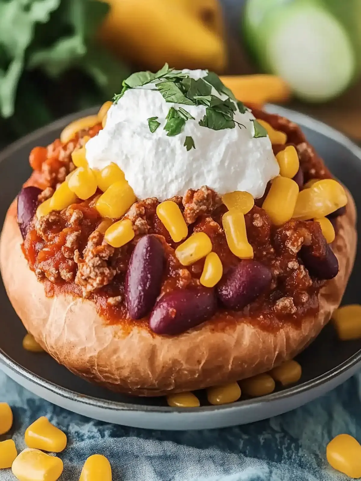 Beste Crockpot-Chili mit gebackenen Kartoffeln genießen 2 Beste Crockpot-Chili mit gebackenen Kartoffeln