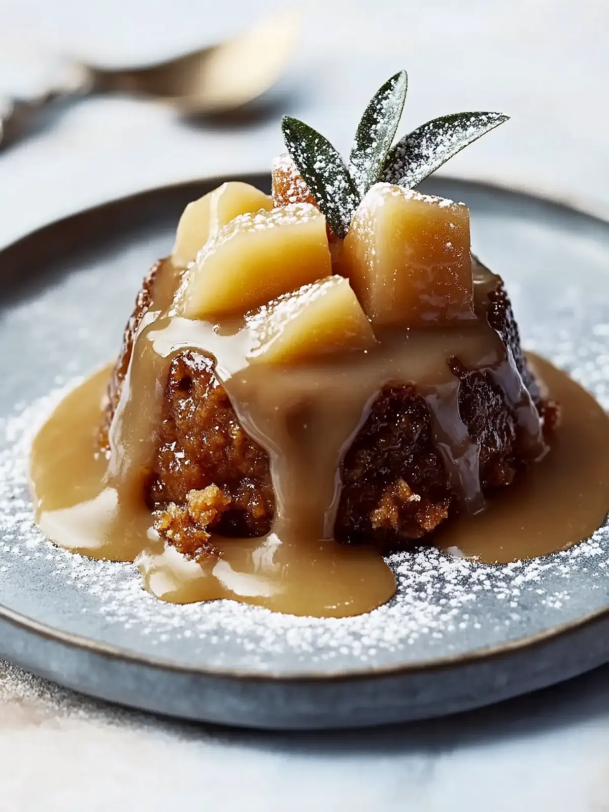 Apfel-Sticky-Toffee-Pudding: Weihnachtszauber für zu Hause 2 Apfel-Sticky-Toffee-Pudding: Das perfekte Weihnachtsdessert