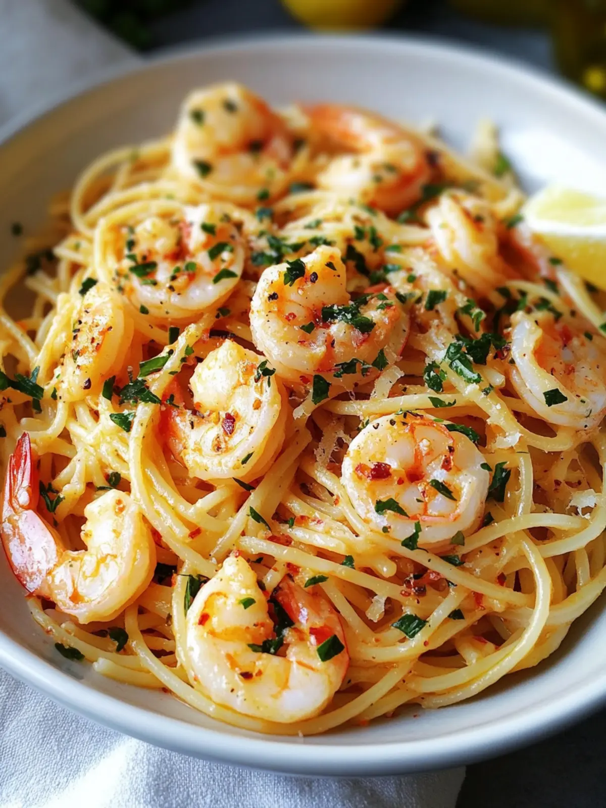Garnelen Scampi Pasta: Blitzschnell zur köstlichen Genussreise 4 Garnelen Scampi Pasta: 25 Minuten zur Geschmacksfreude