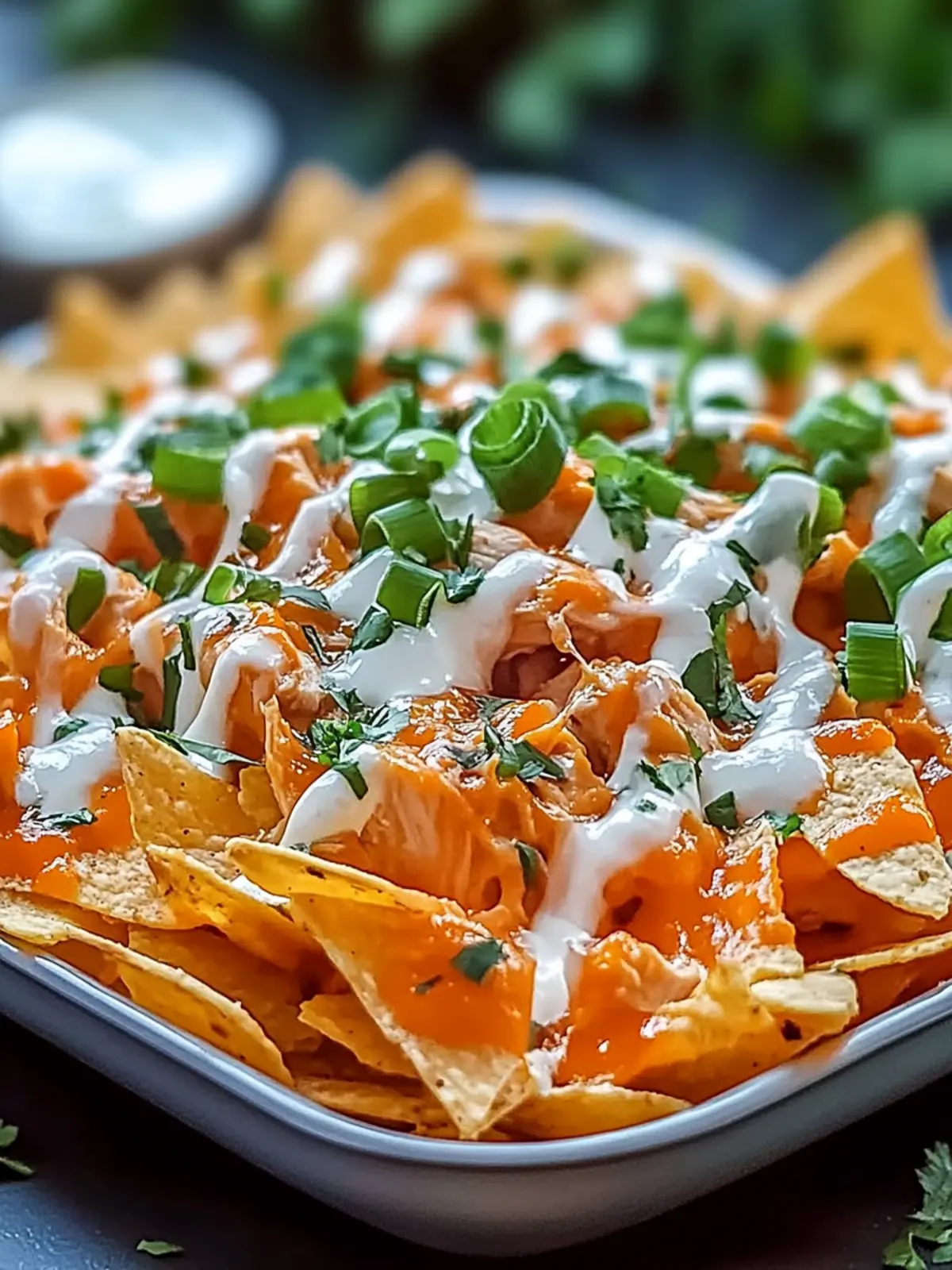 Buffalo Chicken Nachos: Ultimatives Rezept für 5 Genussfreunde 4 Buffalo Chicken Nachos: Ein Unglaubliches Ultimatives Rezept für 5 Personen