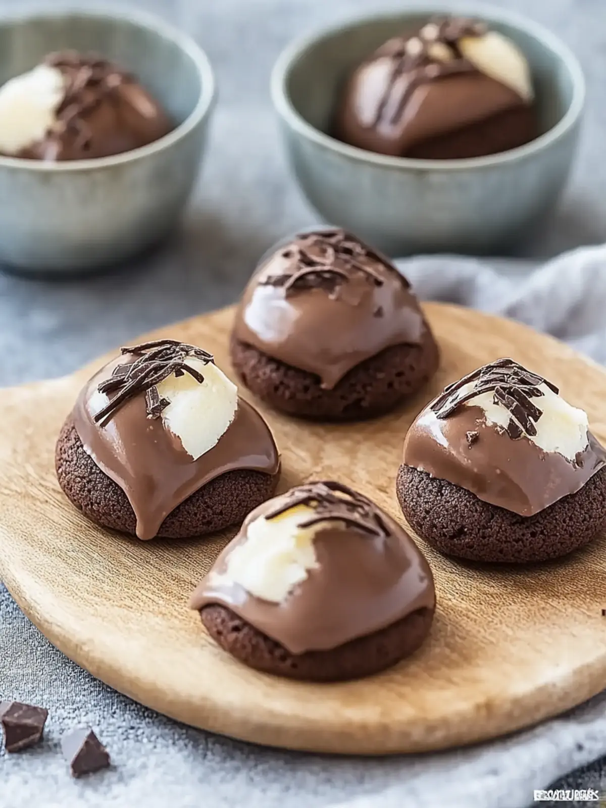 Schokoladenwolken – Himmlische Schoko Plätzchen für jede Feier 2 Schokoladenwolken – Himmlische Schoko Plätzchen