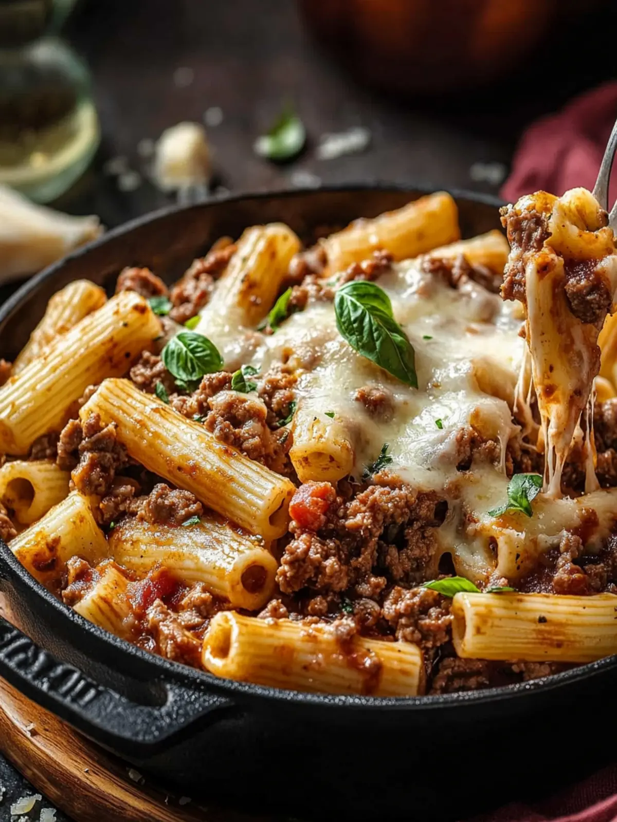 Überbackener Rigatoni-Auflauf mit Hackfleisch: Ein Klasiker für Alle 3 Überbackener Rigatoni-Auflauf mit Hackfleisch