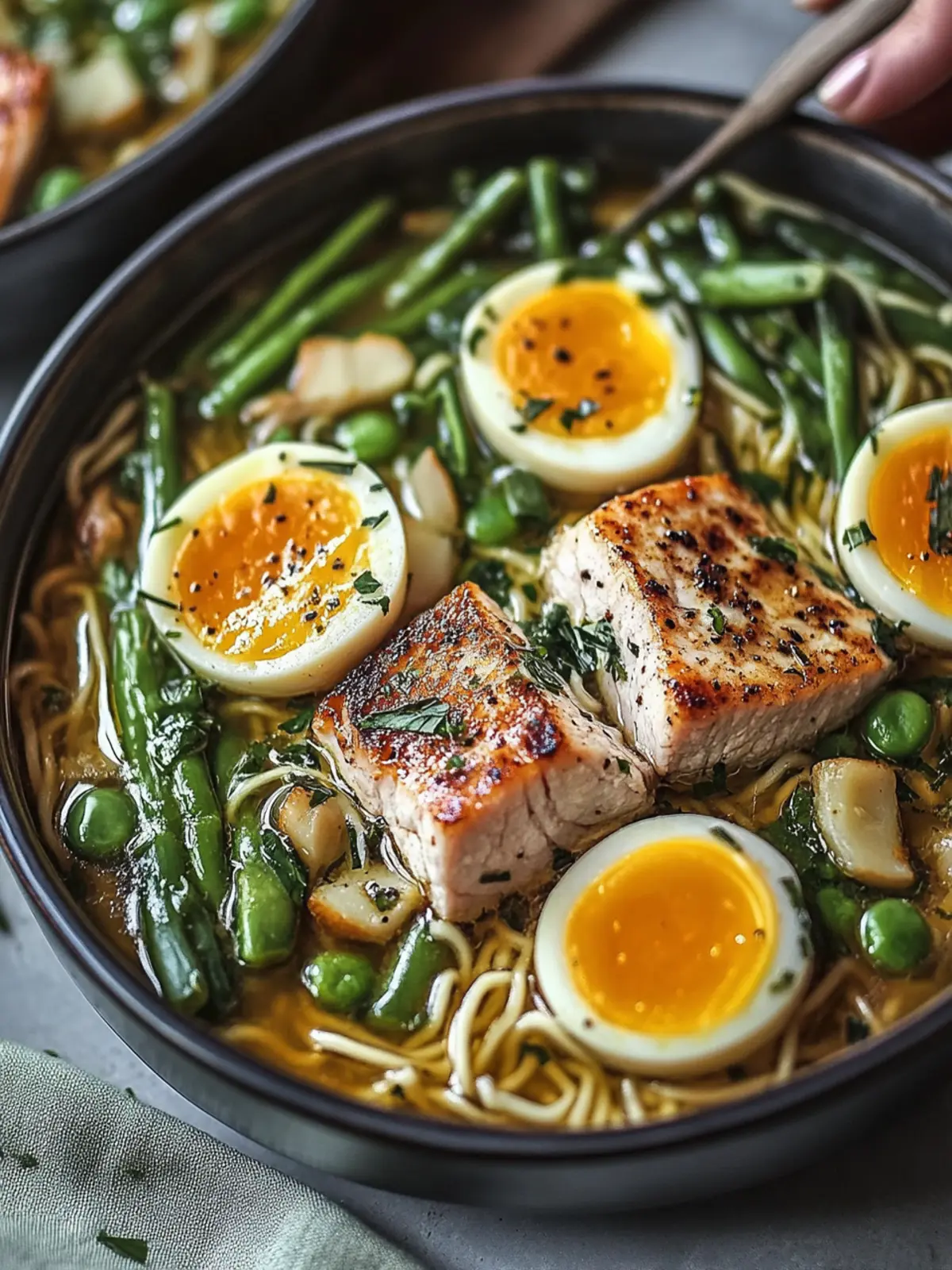 Einfaches Blechlachs Rezept mit Bohnen und Kartoffeln geniessen 2 Simple sheet salmon recipe with green beans and potatoes