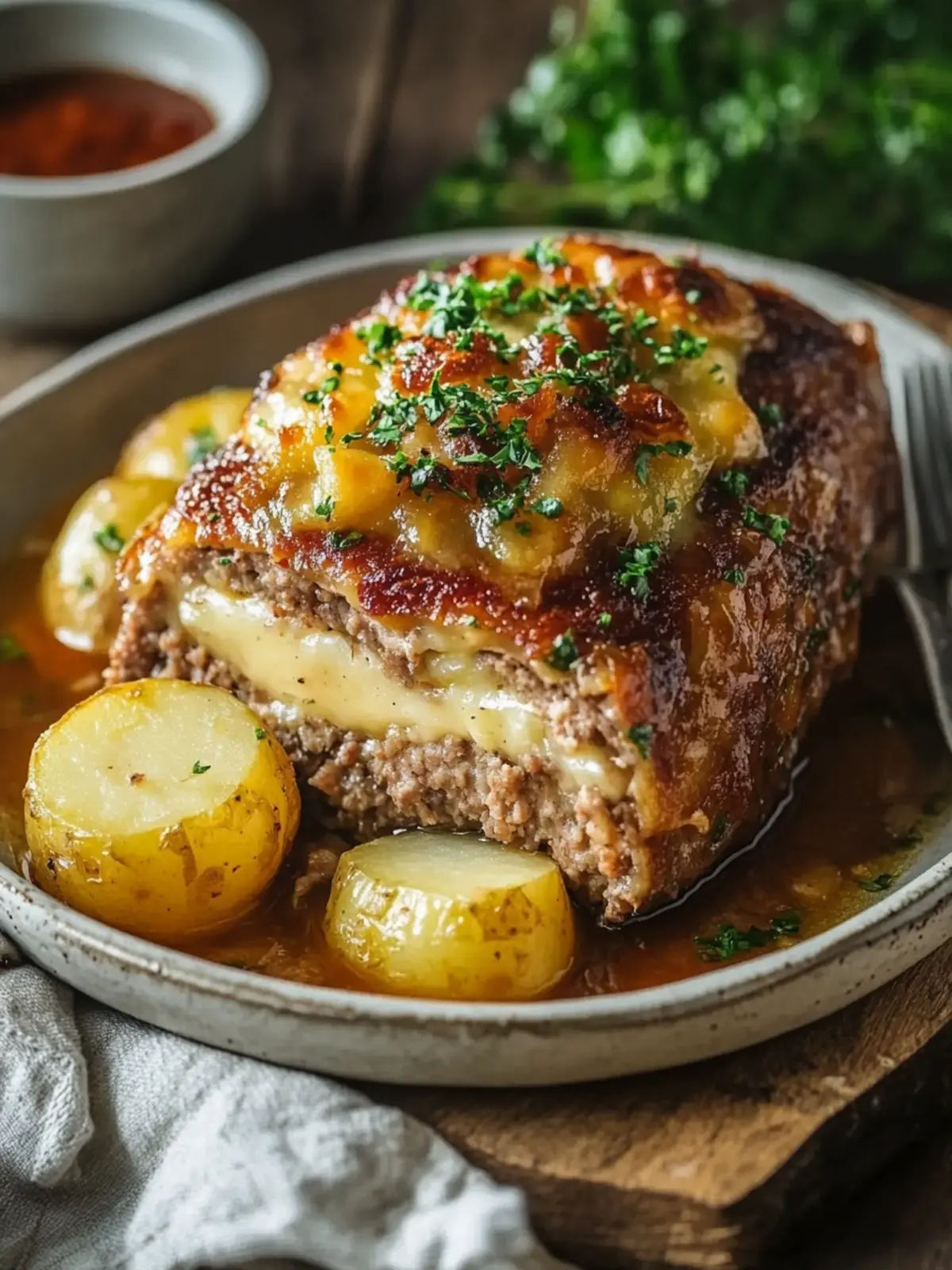 Hackbraten mit Kartoffelpüree und Käse – Ein Familienliebling 5 Hackbraten mit Kartoffelpüree und Käse