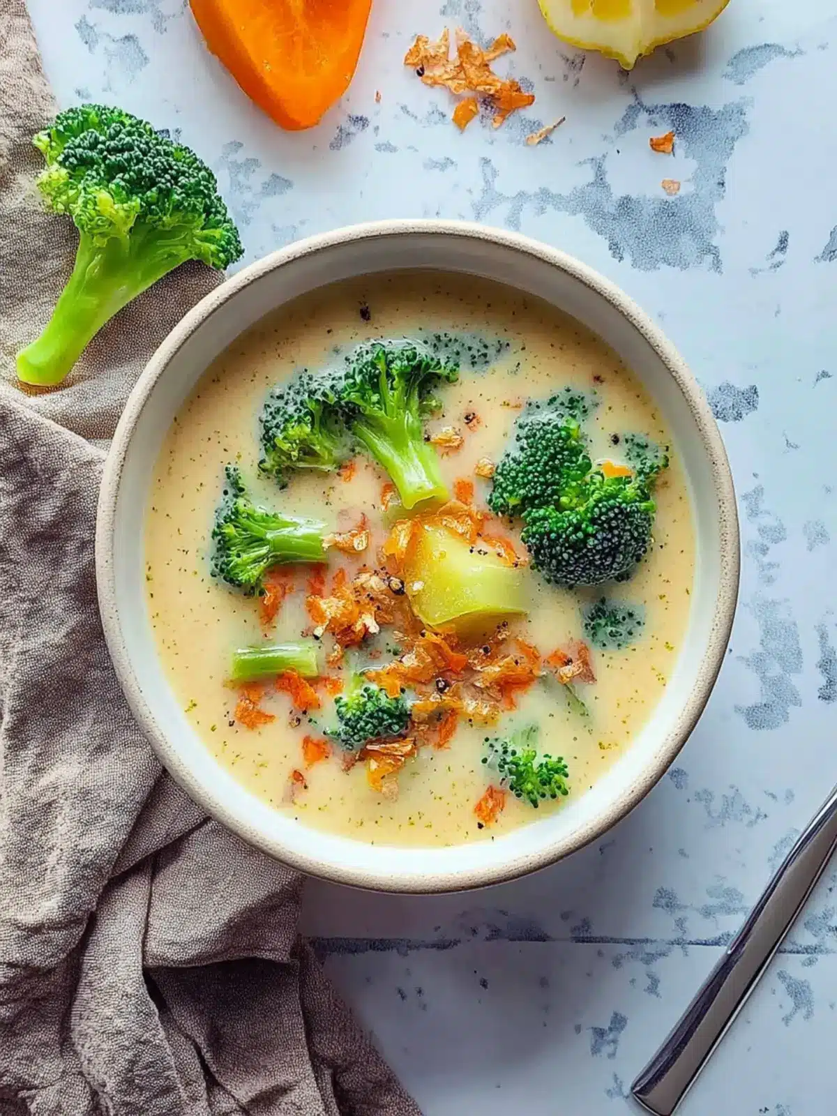 Brokkoli-Cheddar-Suppe für die Seele 4 Brokkoli-Cheddar-Suppe