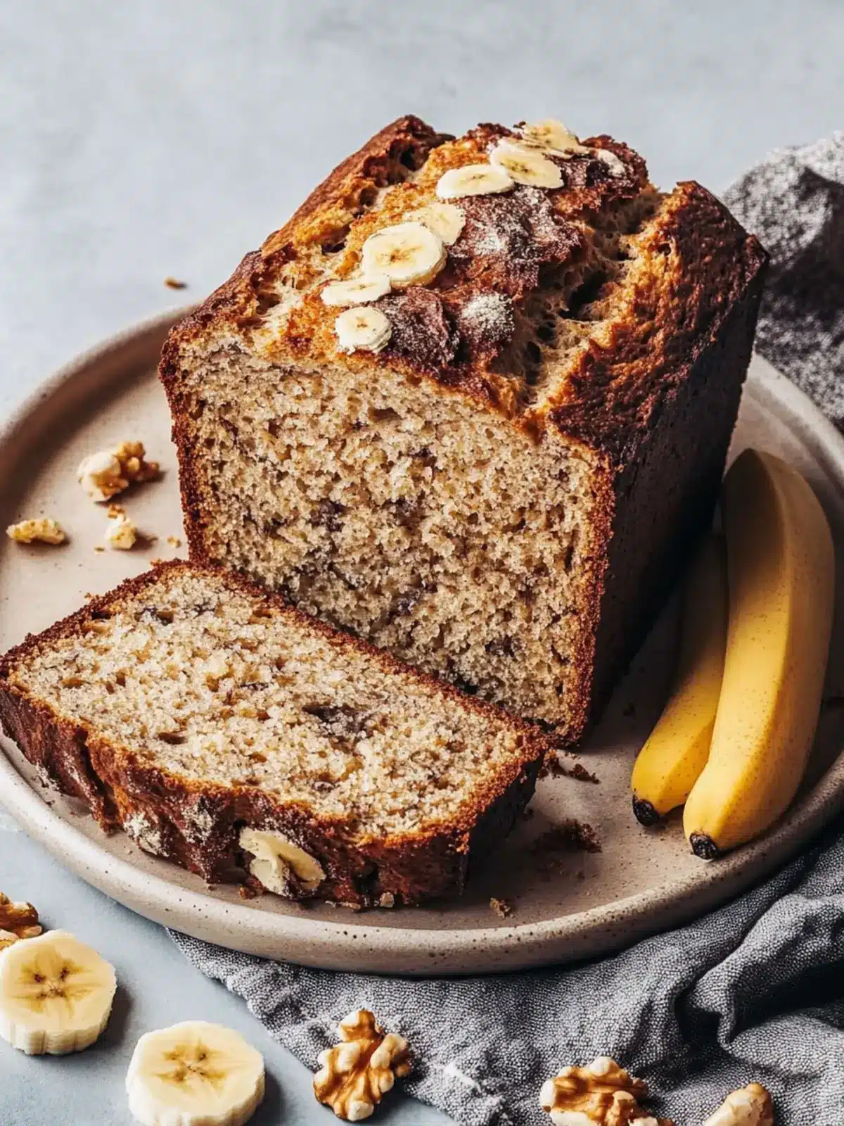 Saftiges Bananen-Nuss-Brot für unwiderstehlichen Genuss 4 Saftiges Bananen-Nuss-Brot