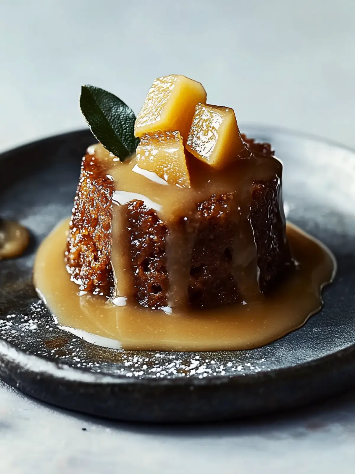 Apfel-Sticky-Toffee-Pudding: Weihnachtszauber für zu Hause 4 Apfel-Sticky-Toffee-Pudding: Das perfekte Weihnachtsdessert