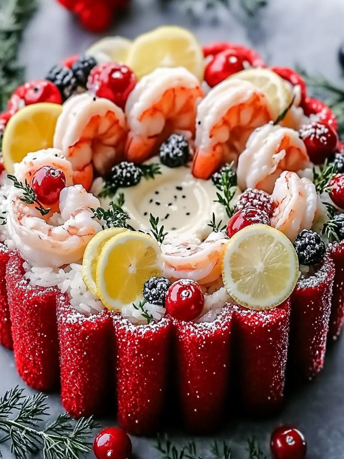 Rot Samt Kranz Kuchen für festliche Genussmomente 3 Rot Samt Kranz Kuchen für festliche Genussmomente