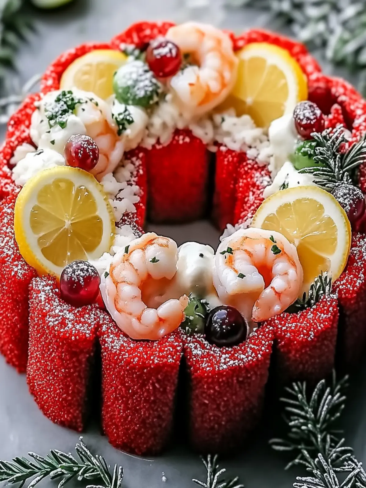 Rot Samt Kranz Kuchen für festliche Genussmomente 2 Rot Samt Kranz Kuchen für festliche Genussmomente