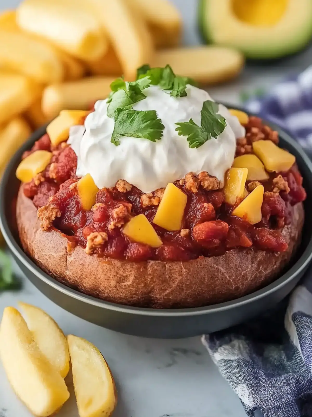 Beste Crockpot-Chili mit gebackenen Kartoffeln genießen 4 Beste Crockpot-Chili mit gebackenen Kartoffeln