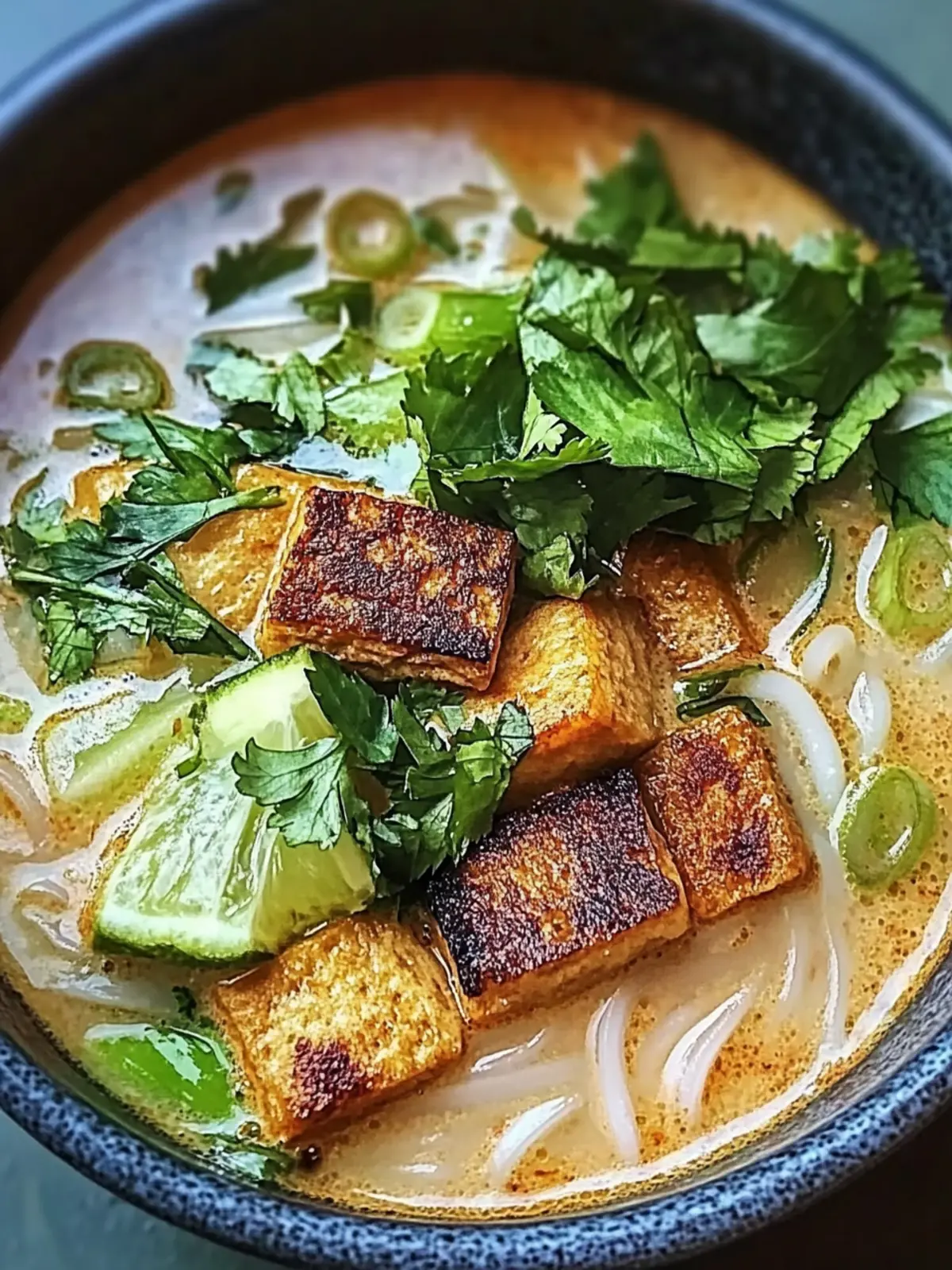 Scharfe Zitronengras-Kokosnuss-Nudelsuppe für Seele 3 Scharfe Zitronengras-Kokosnuss-Nudelsuppe für Seele und Gaumen