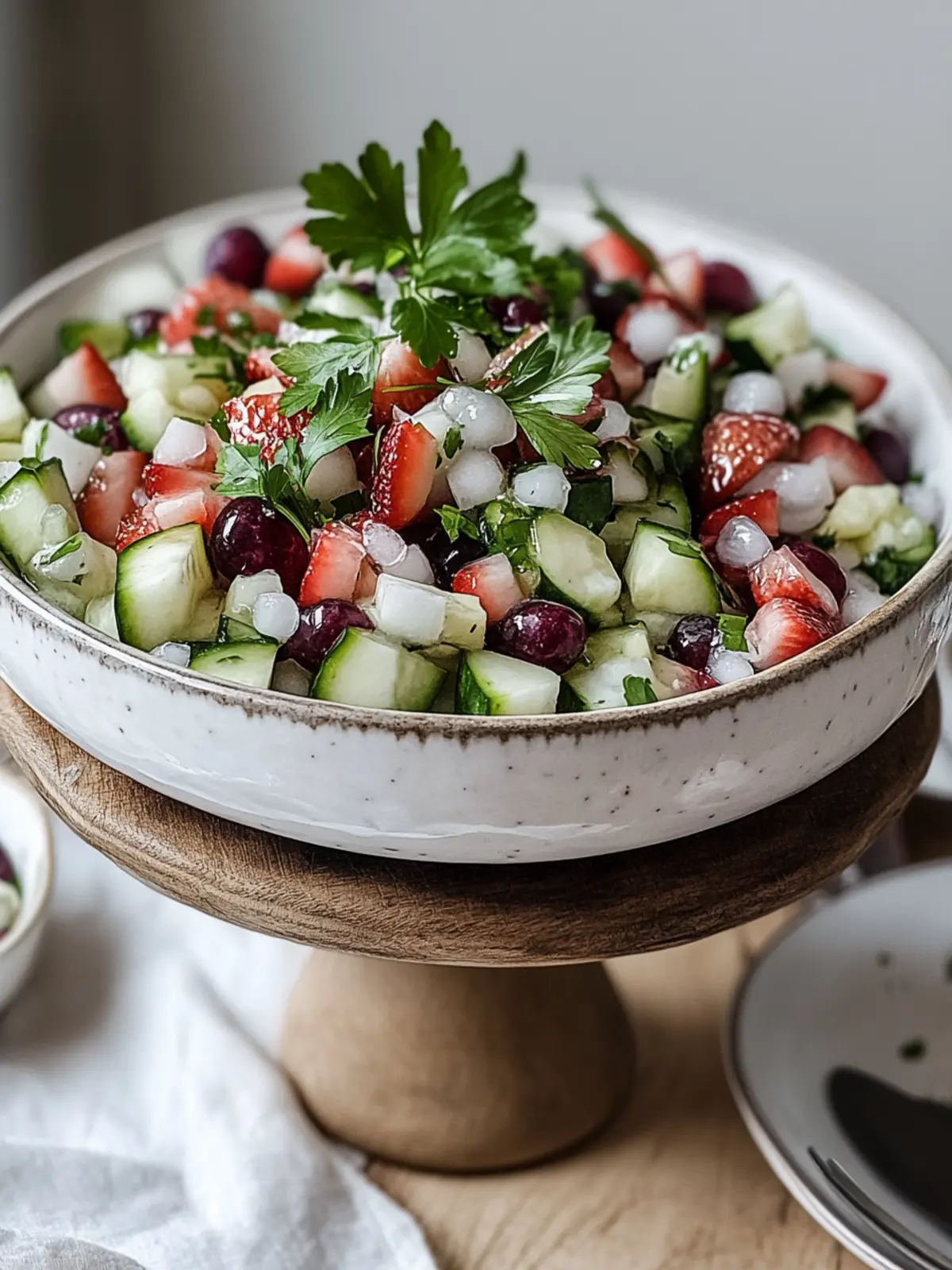 Shirazi Salat – Erfrischender persischer Gurkensalat für Genuss! 5 Shirazi Salat – Erfrischender persischer Gurkensalat